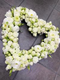 Open Heart-Shaped Tribute