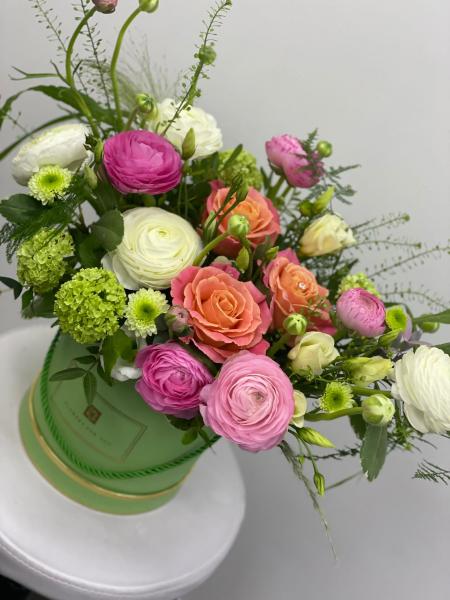 Ranunculus Hat Box