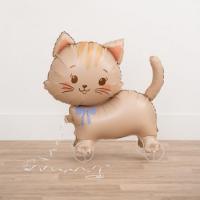 Kitten on Wheels Balloon